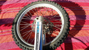 Front Wheel Hub Spokes Rimoff a Yamaha YZ125 YZ250 YZ 125 250 1996 96