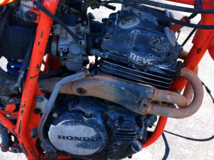 Motor Bottom End Crank Case Geabox Clutch Cover Honda XR250 XR 250 R 1985 85