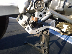 Rear Brake Pedal Lever BMW R1200GS R 1200 GS 2008 08