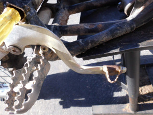 Rear Brake Pedal Off Yamaha YZ125 YZ 125 1997