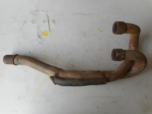 Exhaust Header Pipe for Honda XL350 XL 350 rough