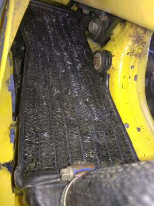 Left Radiator for Suzuki RM125 RM 125 1990 90