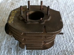 Barrel Cylinder Jug Pot for early Suzuki 250cc possibly TS TM GT 250