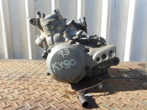 Incomplete Engine Kawasaki KX80 KX 80 Bottom End Motor Cast Iron Bore 1993