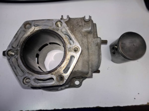 Top End Barrel Cylinder Piston Head suit Honda CRM250 CRM 250 1989 89
