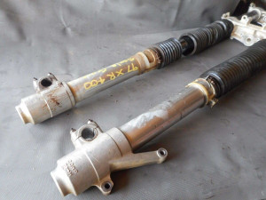 Honda XR400 Forks Front Suspension XR 400 1997 Some Damage