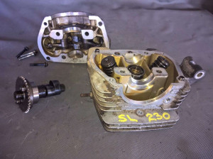 Cylinder Head Assembly with Cam & Rockers for Honda SL230 SL 230 X 2002 02