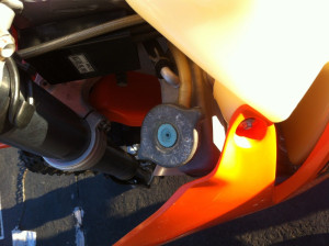 KTM 520EXC 520 EXC Radiator Left Cooler Coolant Water Cap Sde