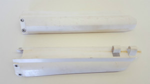 Yamaha YZ250 Fork Guards Protectors YZ 250 2004 04 5TA-2314J-00