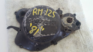 Suzuki RM125 Clutch Cover 1981 81 RM 125
