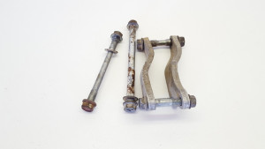 Honda CRF250X 2004 Engine Head Mount L+R Plates + Bolts CRF 250 X 04-05 50407-KSC-000 50408-KSC-000