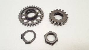 Yamaha YZ250F 2009 Crankshaft Primary + Counter Shaft Drive Gear 08-14 WR YZ YZF 250 F WR250F 5NL-11536-10