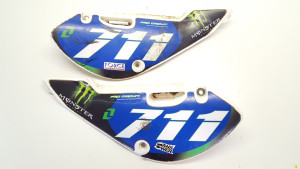 Side Covers Plastic Guards Rear Kawasaki KX65 KX 65 2001-2017 #360011639266 #360011667266