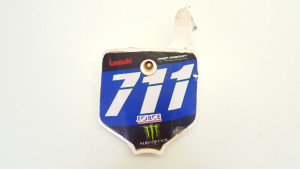 Number Plate Front Cover Plastic Kawasaki KX65 KX 65 2005-2017 #580291087266
