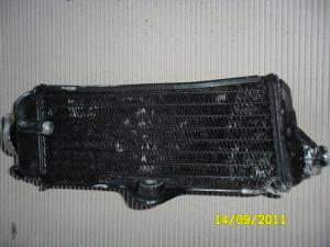 Yamaha YZ250 YZ 250 1993 93 Right Radiator Cooler