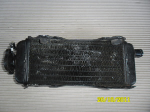 Yamaha YZ125 YZ125 1993 93 Right Radiator Water Cooler Parts Bits Fair