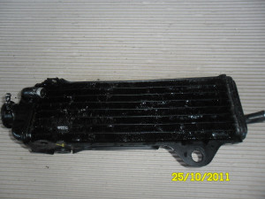 Yamaha YZ 80 YZ80 1984 85 1985 84 Right Radiator Water Cooler Parts Bits Good
