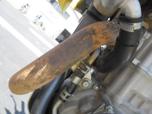Suzuki DRZ400 DRZ 400 E Exhaust Header 2007 07