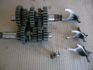 YAMAHA YZF250 03 YZF 250 Selector Forks and Shafts 250F YZ250 F