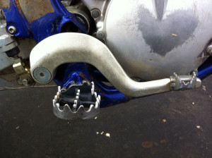 Yamaha YZ125 YZ 125 2000 00 Rear Brake Pedal Lever