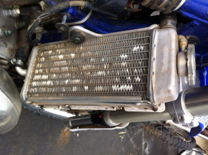 Yamaha YZ125 YZ 125 2000 00 Right Radiator