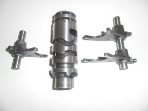 SUZUKI DS80 DS 80 Shift Roller Drum Selector Forks Shafts