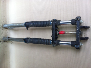 Kawasaki KDX175 KDX 175 1981 81? Front Suspension Forks