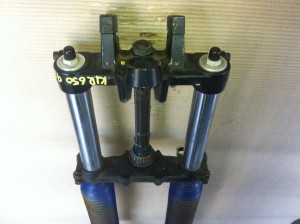 Kawasaki KLR650 KLR 650 1991 91 Triple Clamps Steering Stem Tree