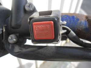 Yamaha TT600 TT 600 1991 91 Kill Switch Stop Button Engine Off Turn
