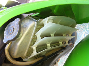 Left Side Radiator to suit Kawasaki KX250F KX KXF 250 2004 04 RMZ RMZ250