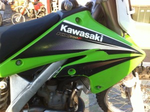 Right Radiator Shroud to suit Kawasaki KX250F KX KXF 250 2004 04