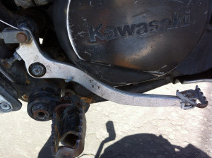 Rear Brake Pedal to suit Kawasaki KLR600 KLR 600 1985 85