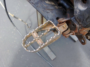 Left Footpeg Foot Peg Rest to suit KTM 250SX 250 SX 1990 90