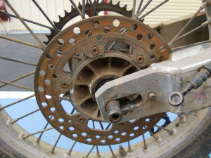 Rear Brake Disc to suit Suzuki RMX250 RMX 250 1998 98 99