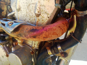 Exhaust Header Pipe to suit Kawasaki KLX250 KLX 250 2007 07