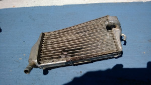 Left Radiator for Honda CR250 CR 250 2002 02 2 Stroke