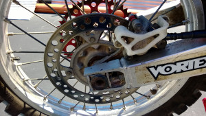 Rear Brake Disc for Honda CR250 CR 250 2002 02 2 Stroke