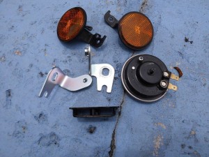 Horn Reflectors And Assorted Brackets For Honda CBR125 CBR 125 2012