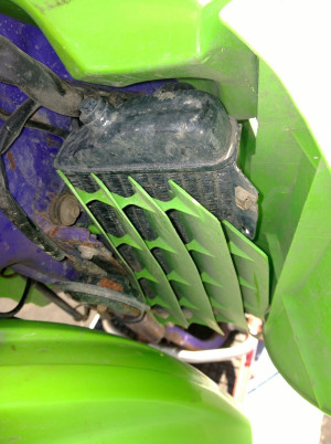 Left Radiator for Kawasaki KLX650 KLX 650 B 1996 96