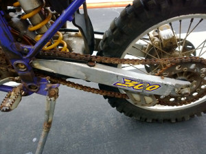 Swingarm Rear Suspension Swing Pivot Arm for Kawasaki KLX300 KLX 300 1997 97