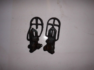 Footpegs Foot Pegs Rests for Honda CR125 CR 125 1987 87