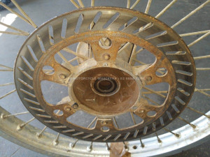 Front Brake Disc Rotor off a Husqvarna WR250 WR 250 360 1996 96