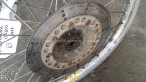 Front Brake Disc Rotor off a Kawasaki KLR600 KLR 600 1984 84