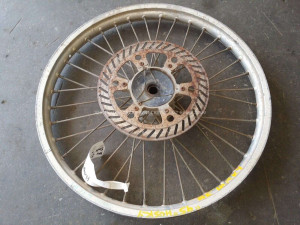 Front Wheel Hub Spokes Rim Off A Husqvarna 1995 95 WR CR TE ? 250 360 410 610 ?