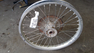 Front Wheel Hub Spokes Rim off a Suzuki RM125 RM 125 250 1996 96