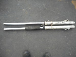 Front Suspension Fork Left Only 36mm PE175 PE 175 Suzuki springy