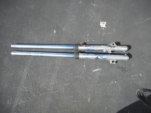 Front Suspension Forks for 1982 41mm Kawasaki KX125 KX 125 usable