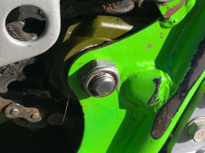 Swingarm Swing Arm Bolt Pivot Shaft for Kawasaki KX60 KX 60 2001 01