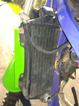 Left Radiator for Kawasaki KLX250 KLX 250 1993 93