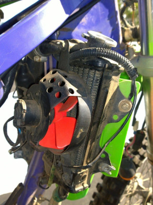 Right Radiator for Kawasaki KLX250 KLX 250 1993 93
